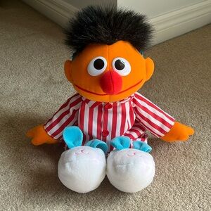 Vintage Tyco Sesame Street Sing & Snore Ernie Plush Toy